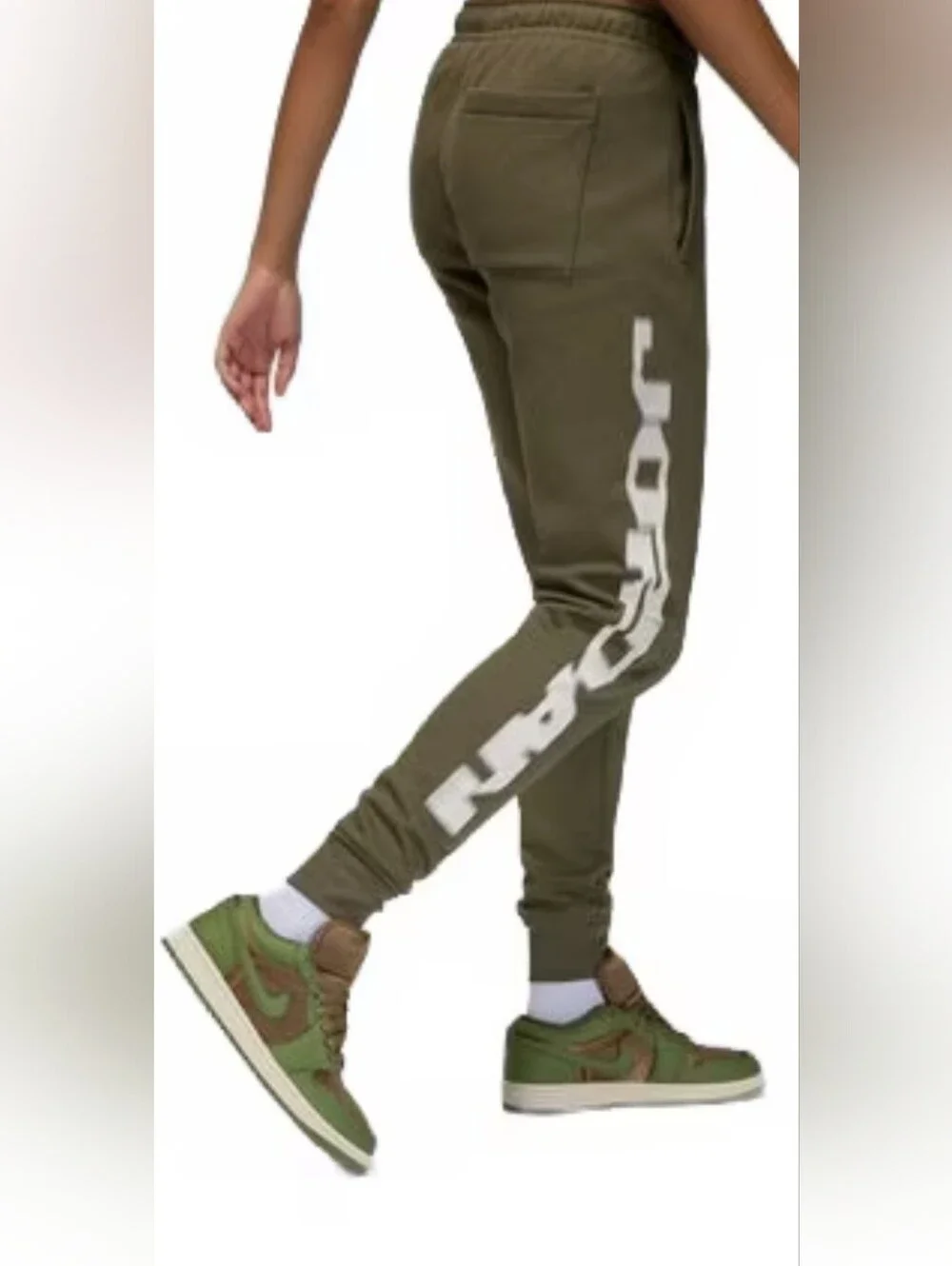 Jordan MVP Men's Fleece Pants Joggers ~ Olive Green FV7229-222 | Men's: XL *NWT